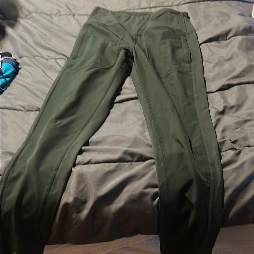 Kyodan Olive Green Workout Leggings